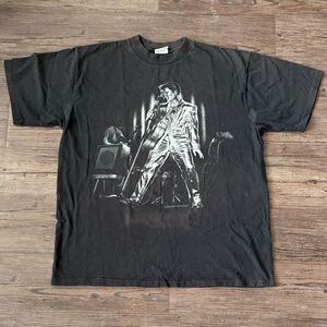 VINTAGE 1996 ELVIS PRESLEY SHOW 1 CONCERT BAND TEE SINGLE STITCH MENS XL